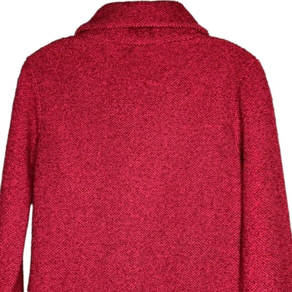 Bench Okehampton Textured Fleece Jacket - Raspberry - S - Picture 7 of 11